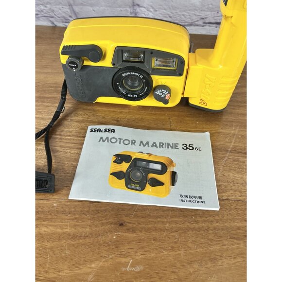 SEA & SEA 35SE Motor Marine & YS-40A Flash - Underwater 35mm Film Camera Set - Picture 4 of 14